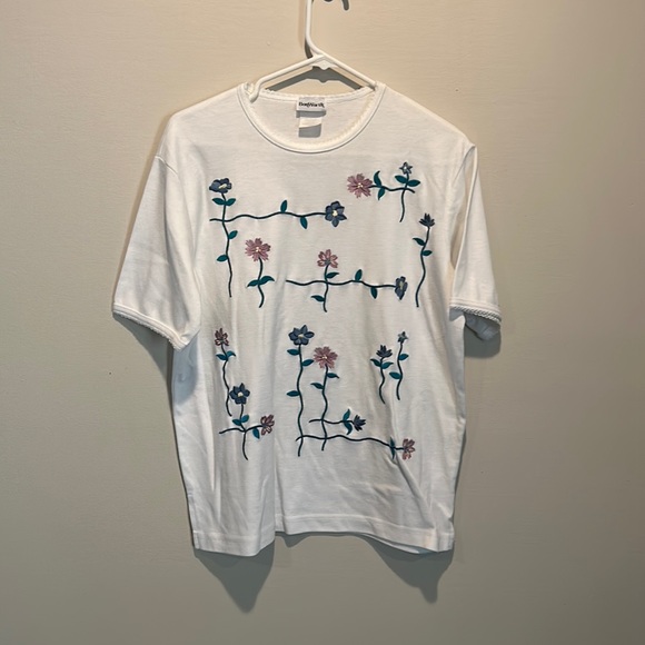 Vintage BonWorth 90s Flower shirt - Picture 1 of 1